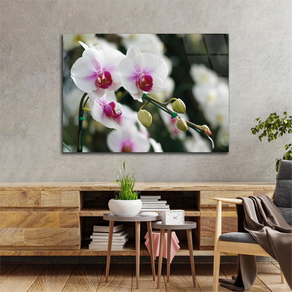 Horizontal Natured-Themed Tempered Glass Wall Art 311