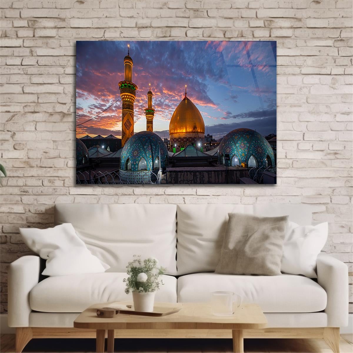 Tempered Glasss Wall Arts Religious-Themed