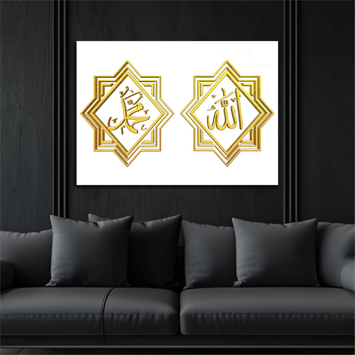 Tempered Glasss Wall Arts Religious-Themed