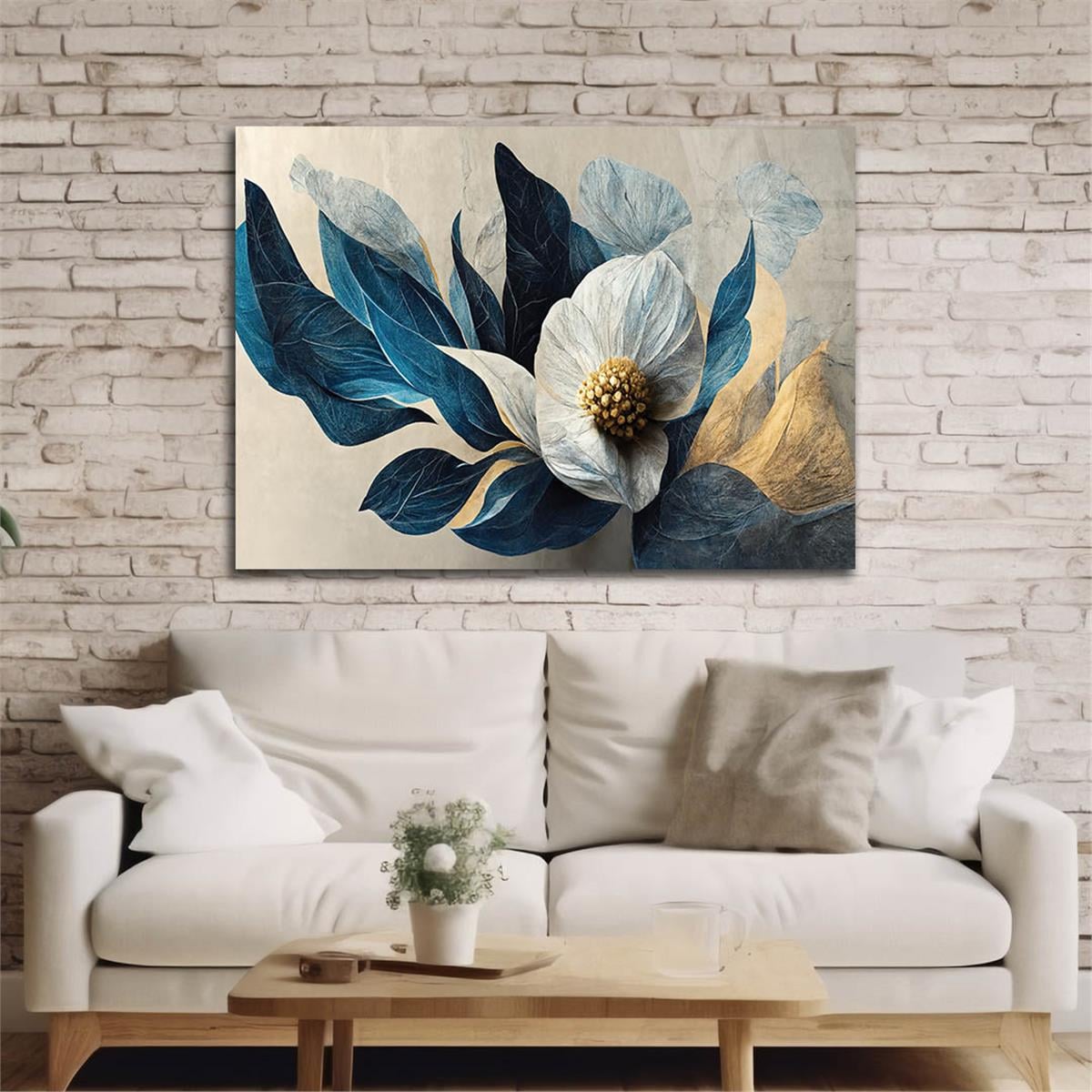 Horizontal Art-Themed Tempered Glass Wall Art 329