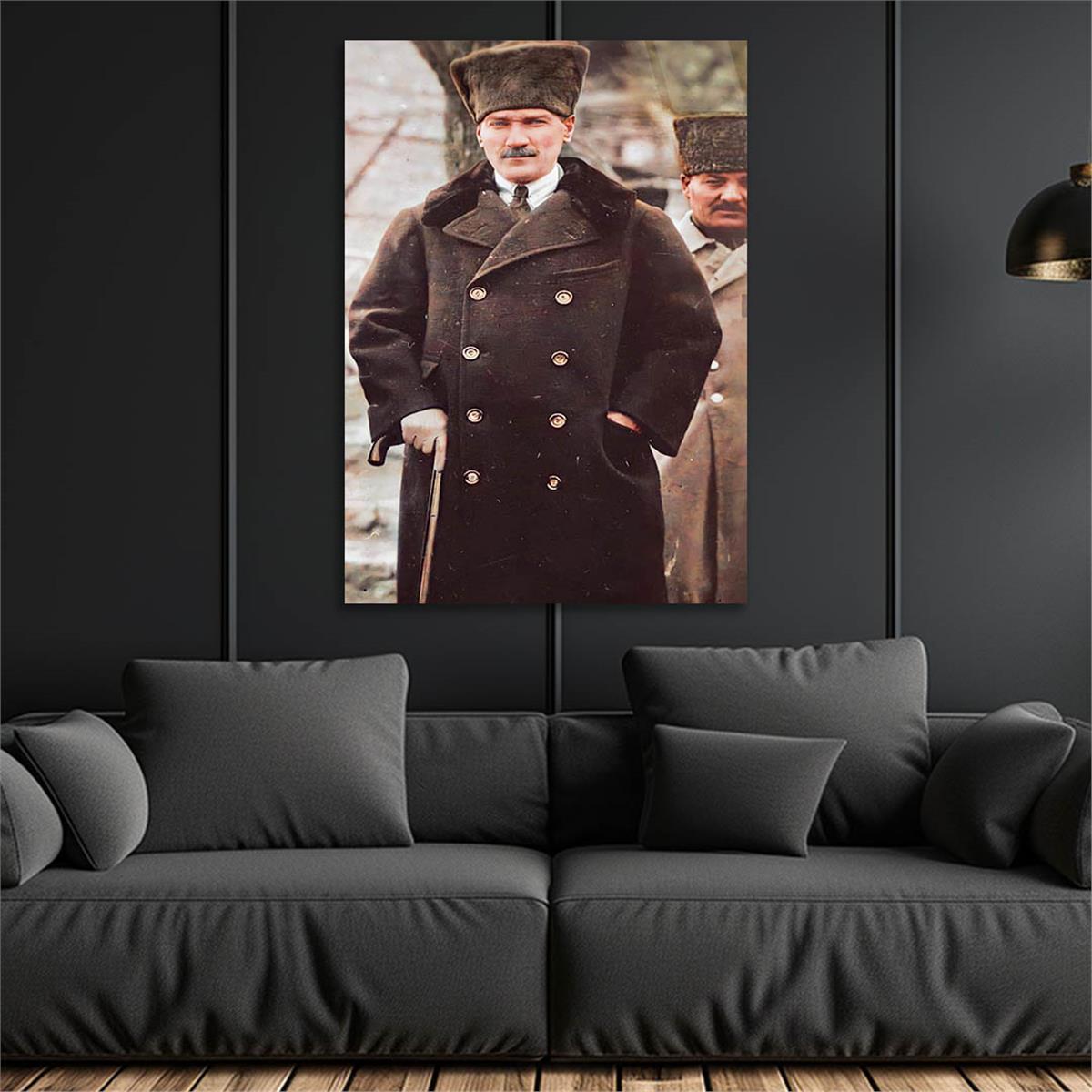 MUSTAFA KEMAL ATATÜRK Tempered Glasss Wall Art 
