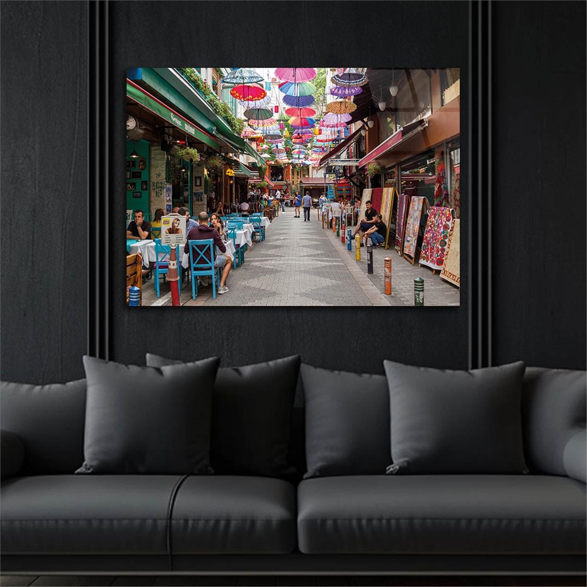 Tempered Glasss Wall Arts Natured-Themed