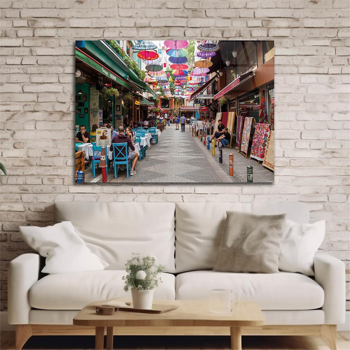 Tempered Glasss Wall Arts Natured-Themed