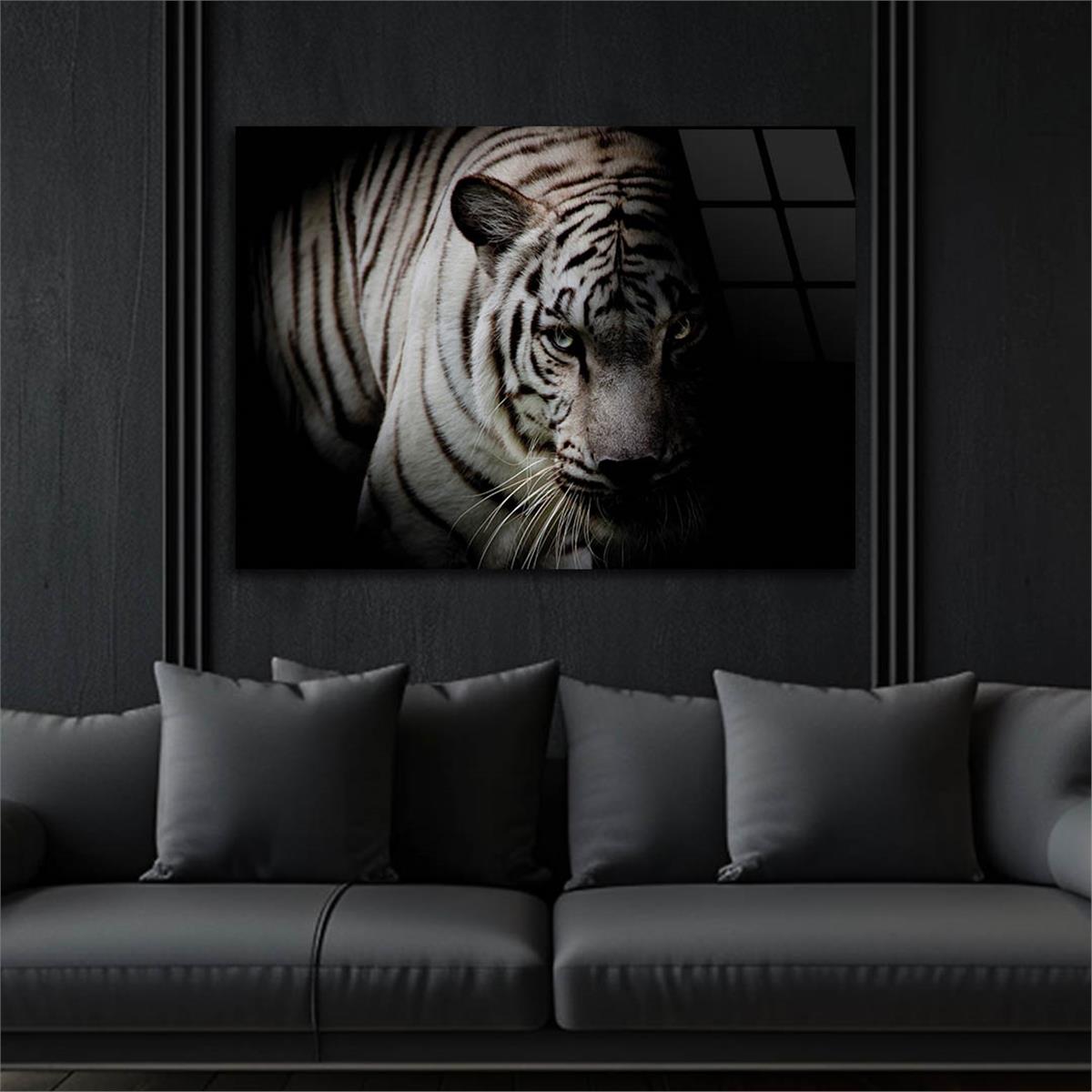 Horizontal Natured-Themed Tempered Glass Wall Art 266