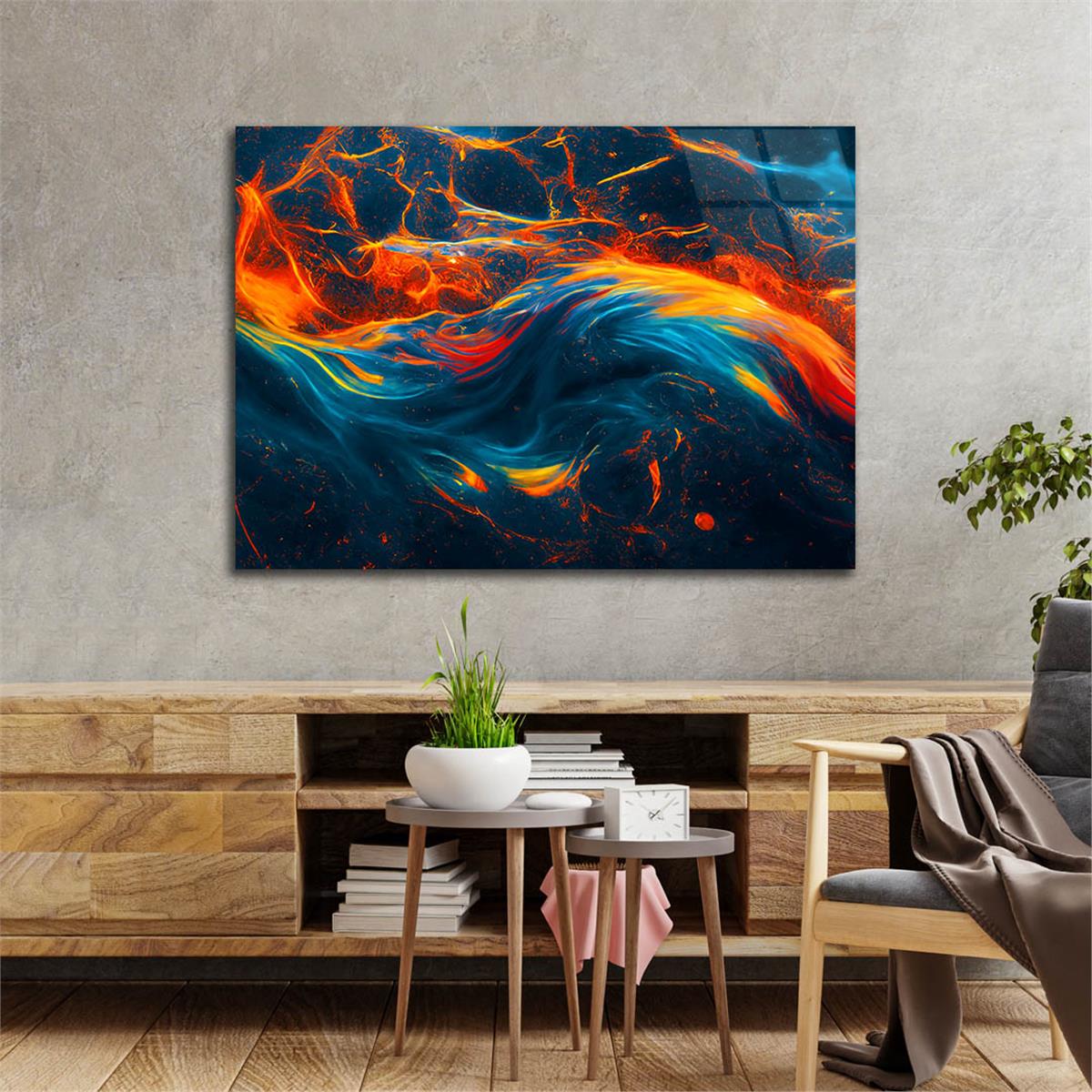 Sanat Temalı Cam Tablo 373