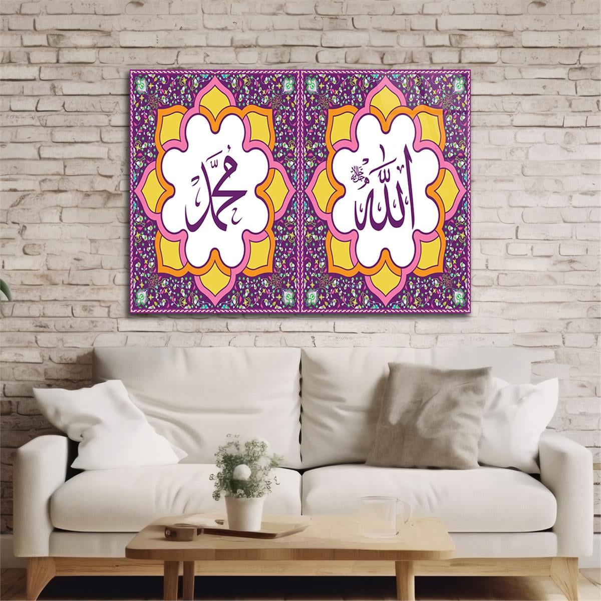 Tempered Glasss Wall Arts Religious-Themed