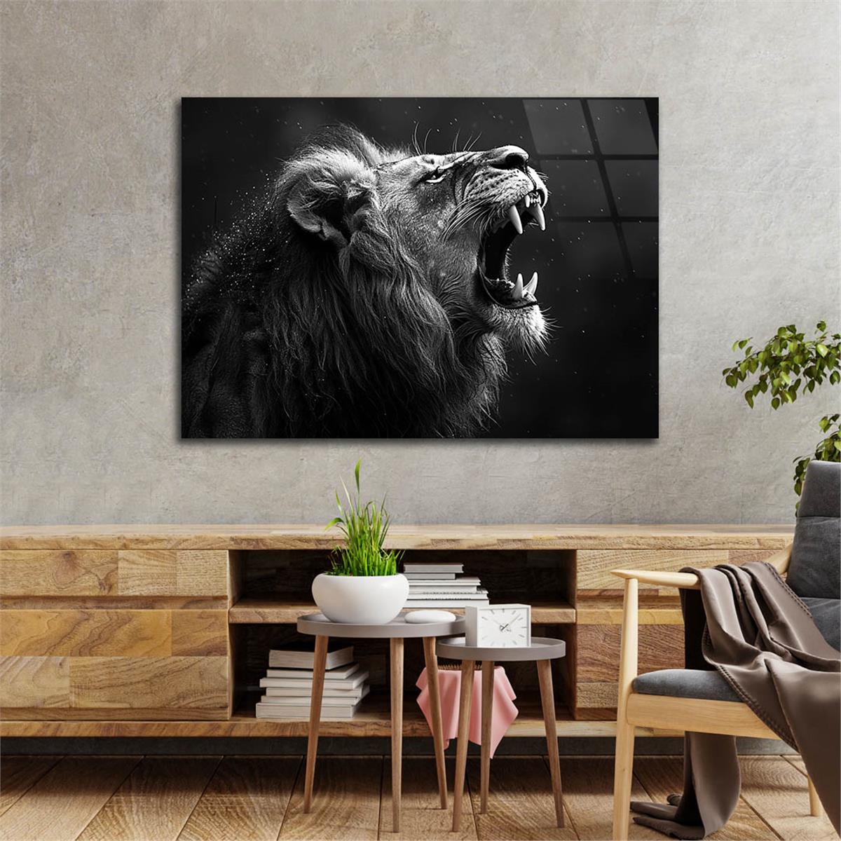 Yatay Doğa Temalı Cam Tablo 479