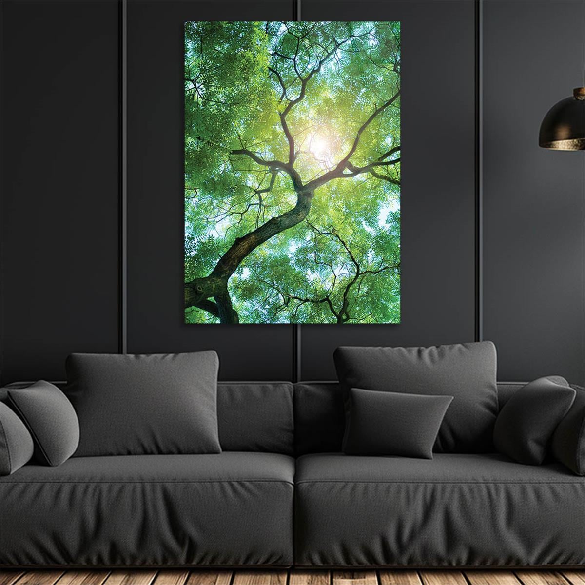 Tempered Glasss Wall Arts Natured-Themed