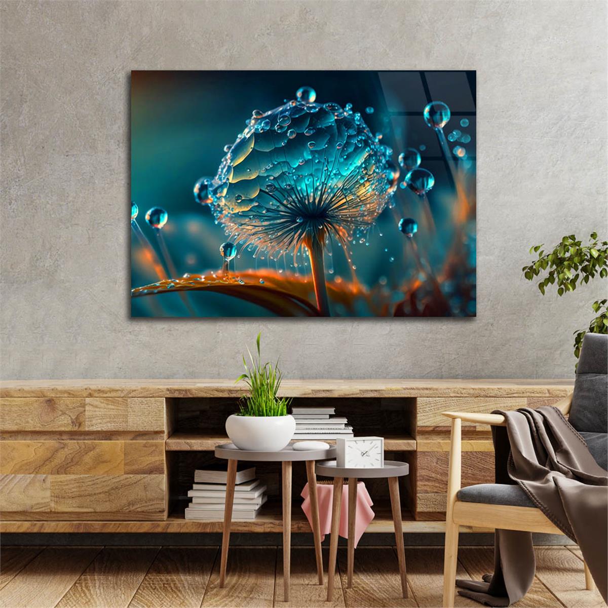 Sanat Temalı Cam Tablo 444