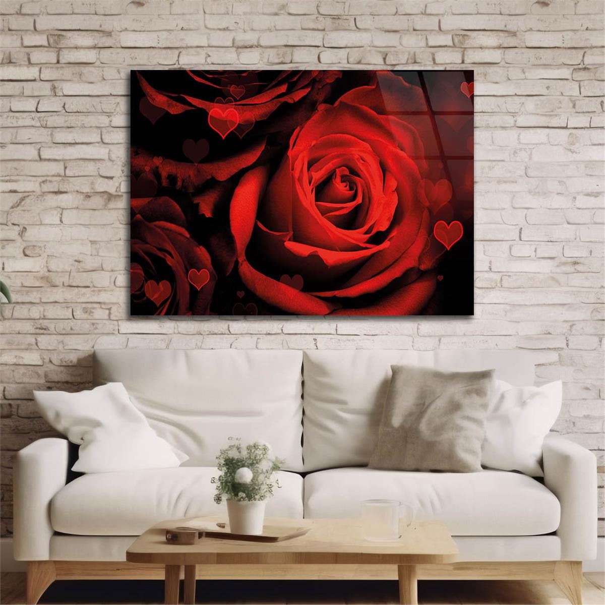 Tempered Glasss Wall Arts Natured-Themed