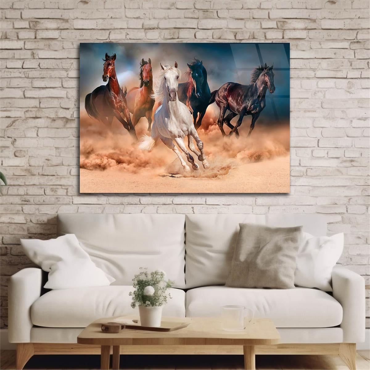 Tempered Glasss Wall Arts Natured-Themed