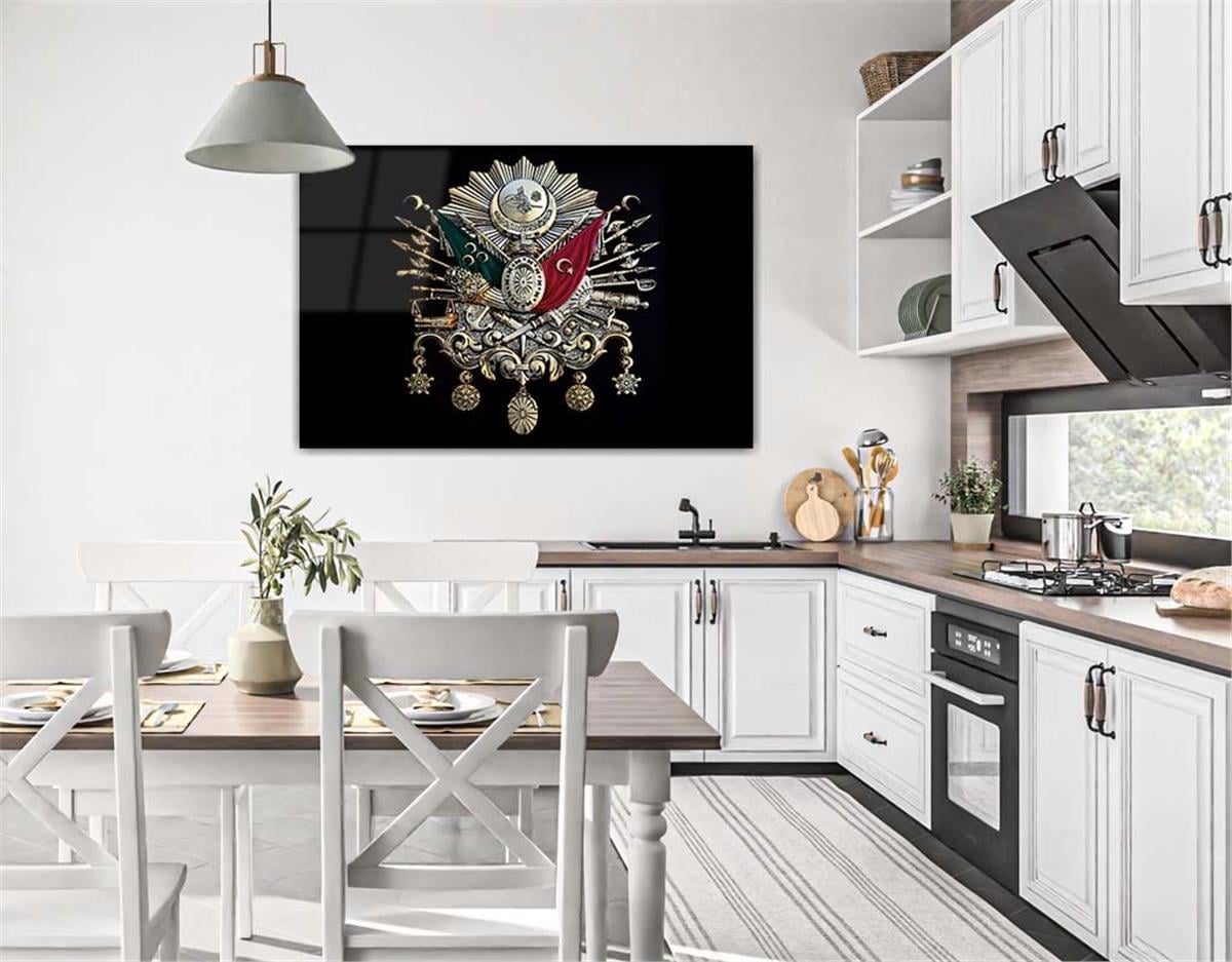 Tempered Glasss Wall Arts National-Themed