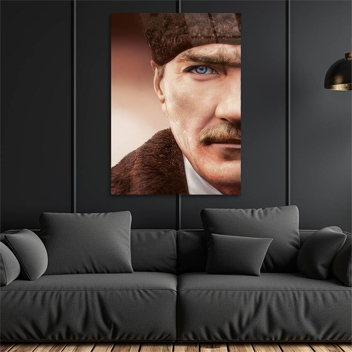 MUSTAFA KEMAL ATATÜRK Tempered Glasss Wall Art