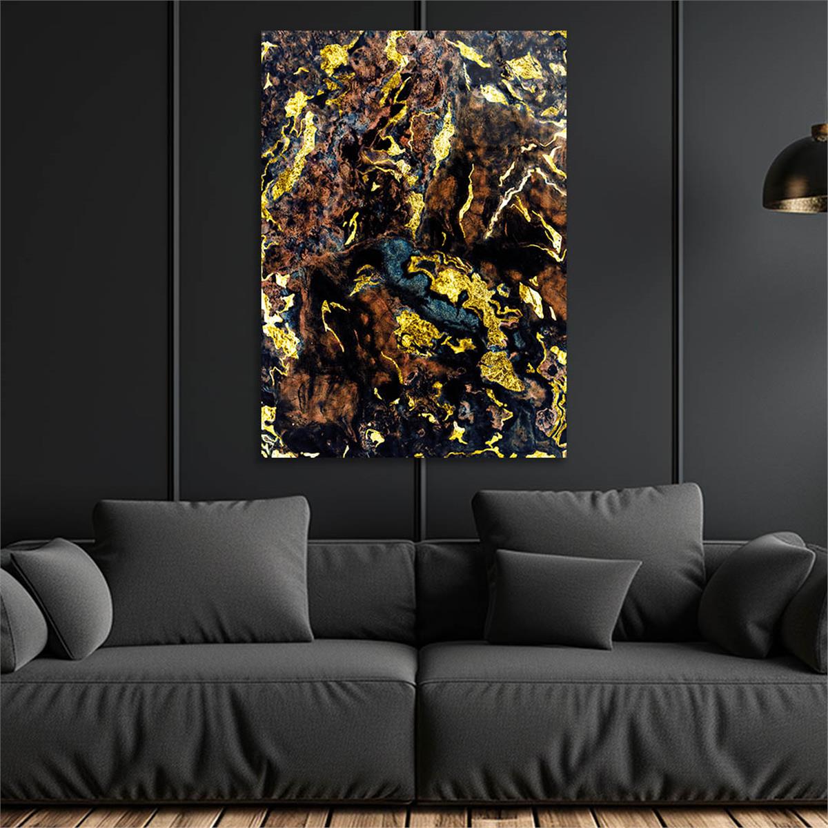 Vertical Tempered Glasss Wall Arts Art-Themed 293