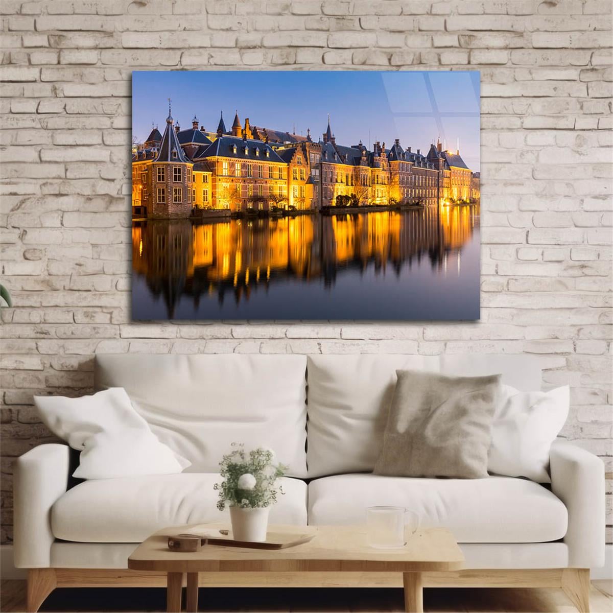 Tempered Glasss Wall Arts Natured-Themed