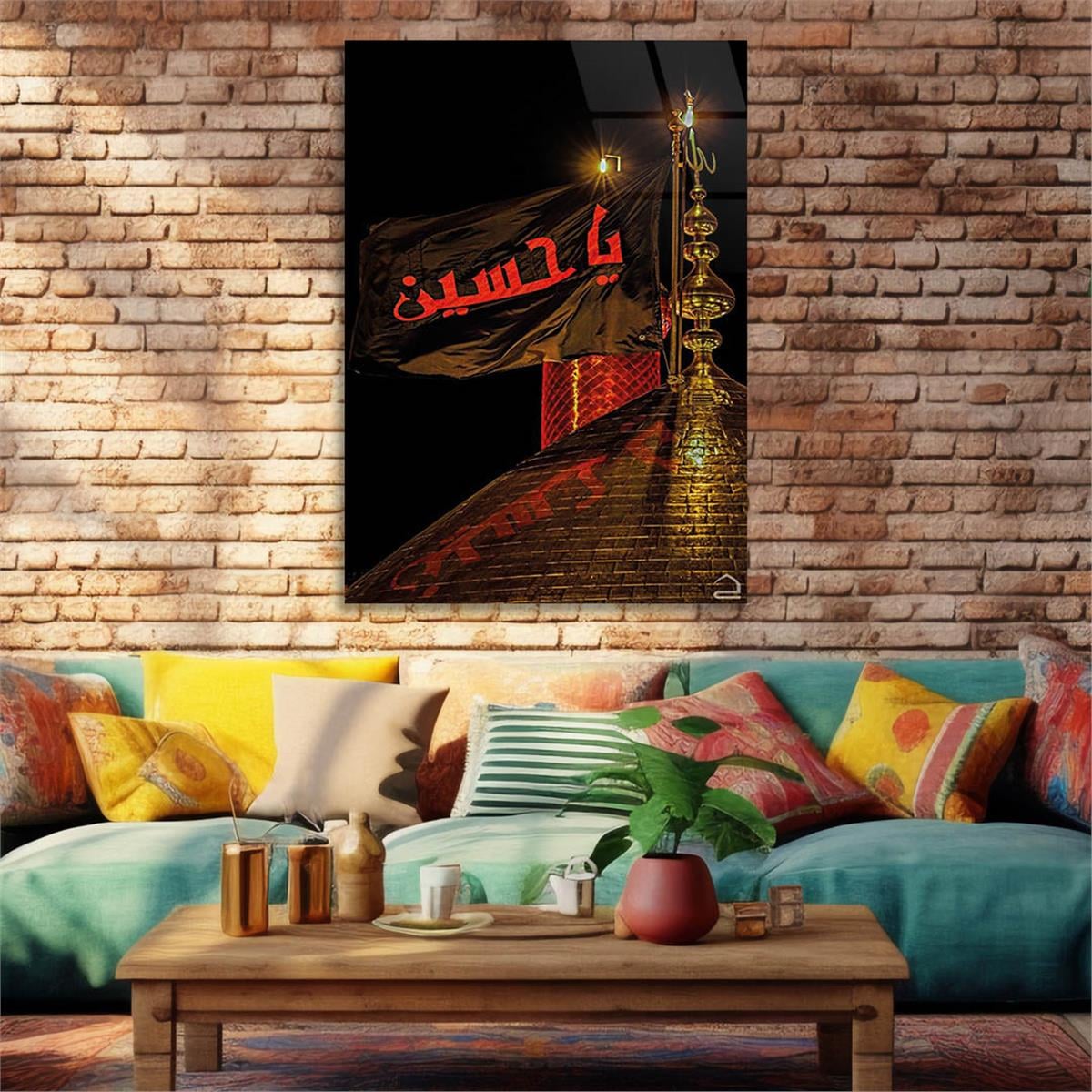 DİN TEMALI CAM TABLO