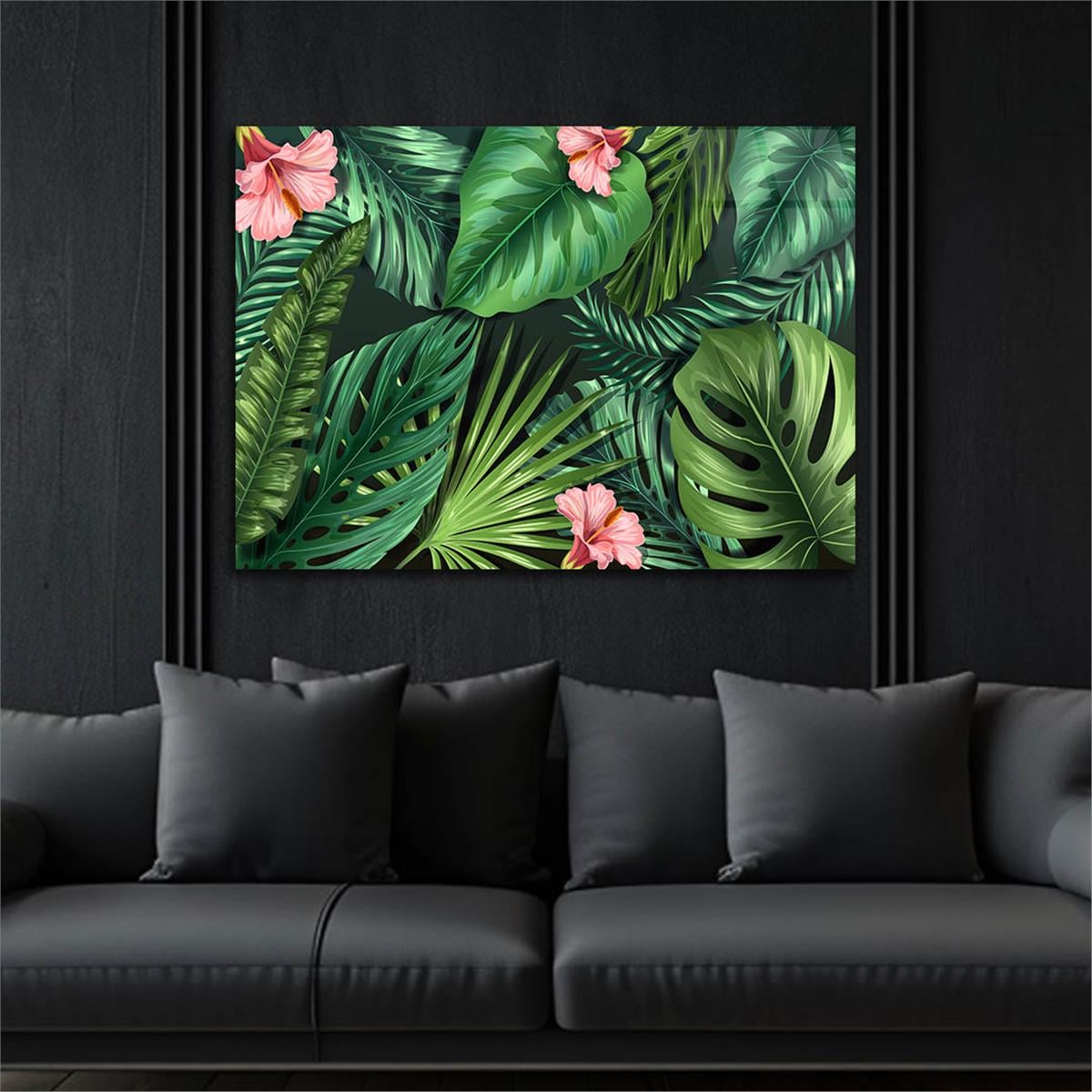 Yatay DoğaTemalı Cam Tablo 350