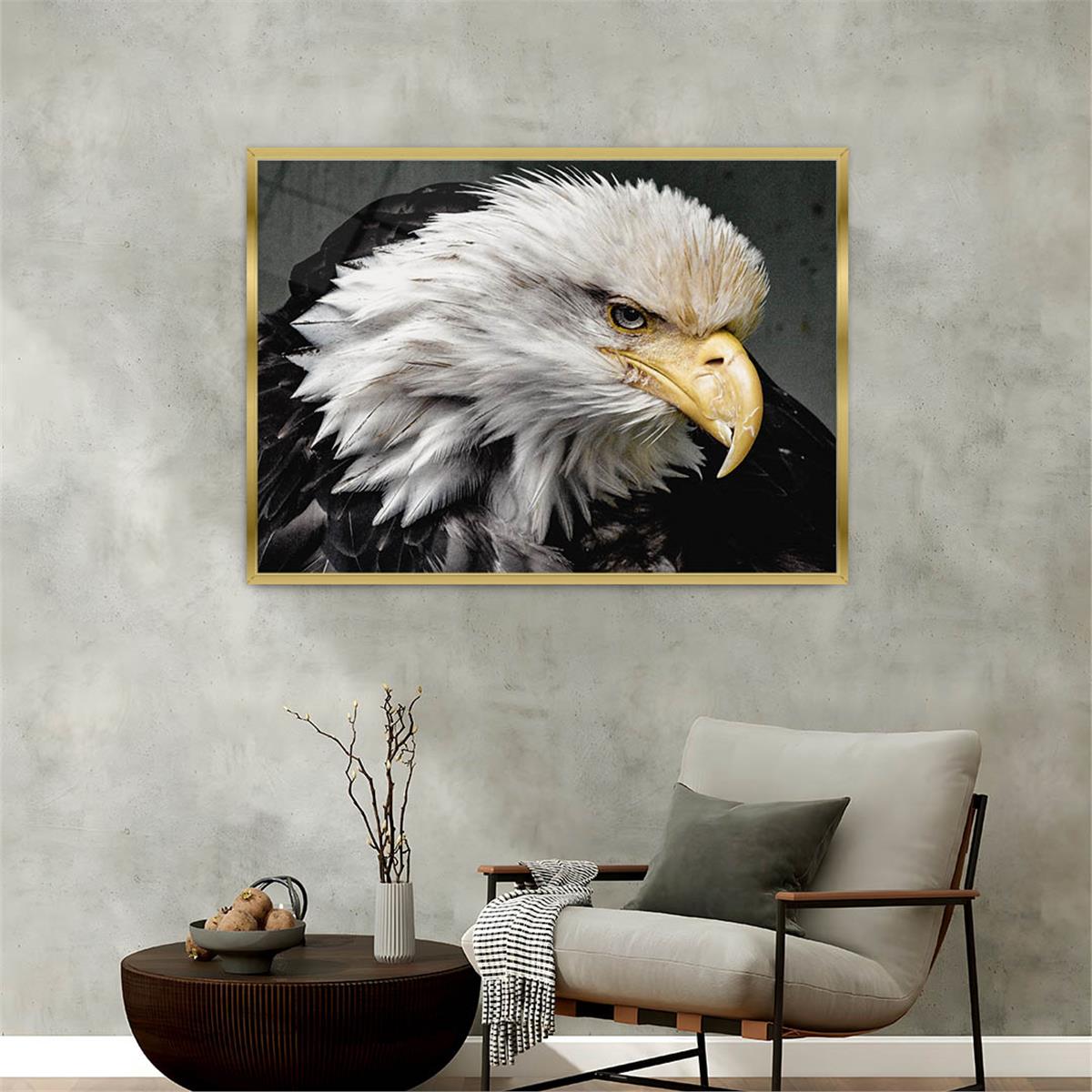 Aluminum-Framed Natured-Themed Tempered Glass Wall Art 142