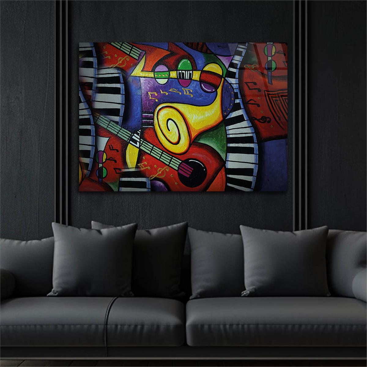 Tempered Glasss Wall Arts Art-Themed