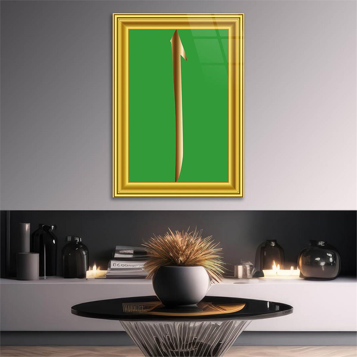 ELİF YAZILI ÇERÇEVE GÖRSELLİCAM TABLO 