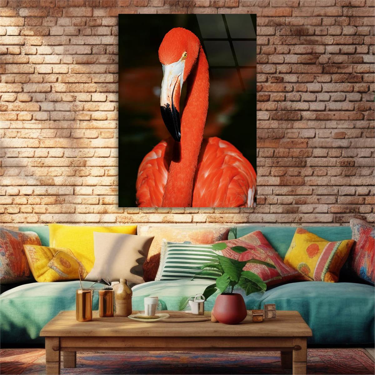 Verticale Gehard Glasschilderij Natuur Thema 169