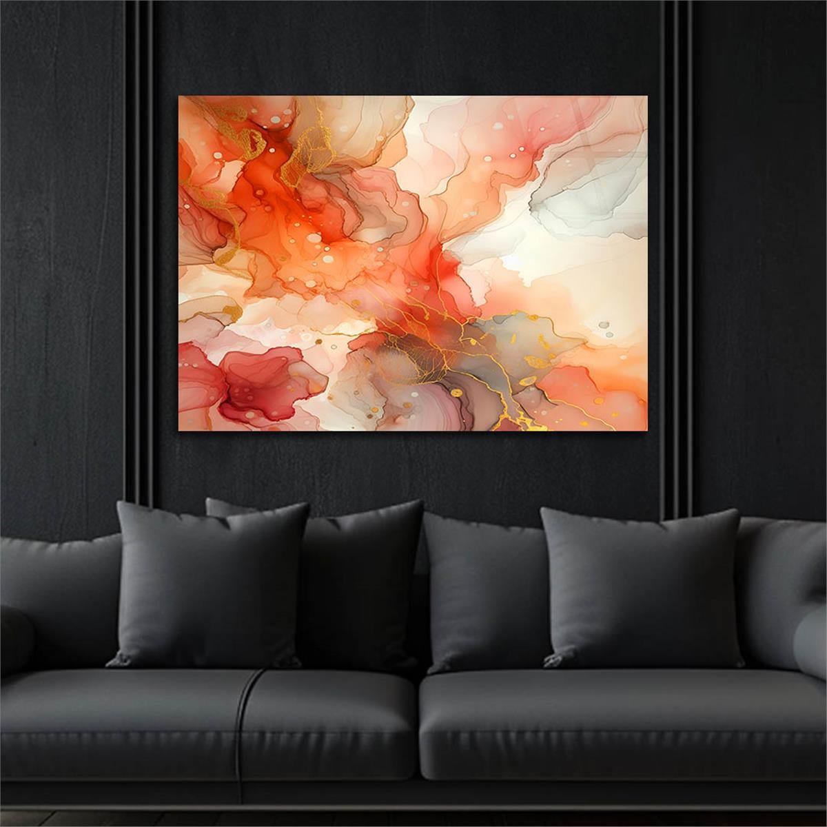 Sanat Temalı Cam Tablo 411