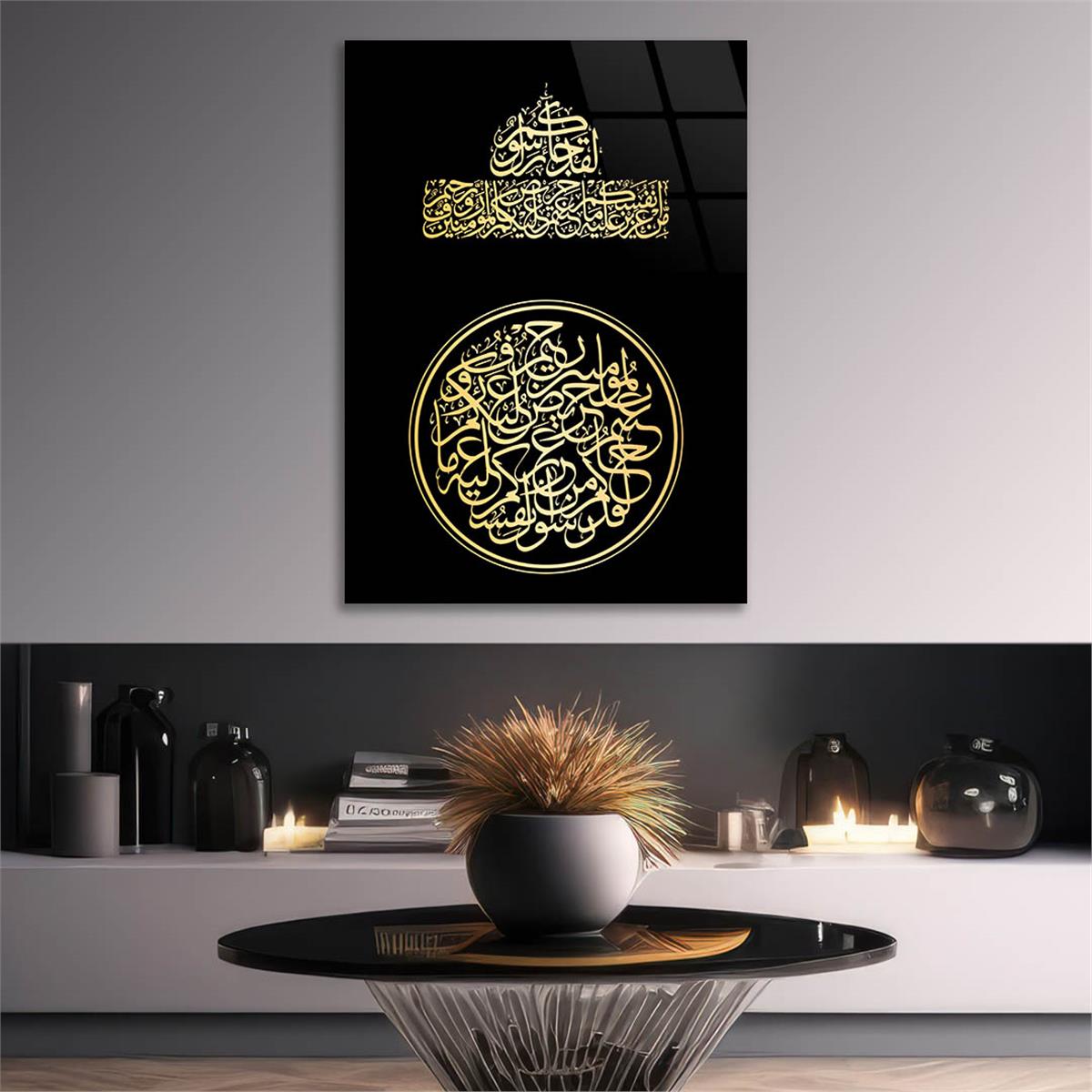 Tempered Glasss Wall Arts Religious-Themed 