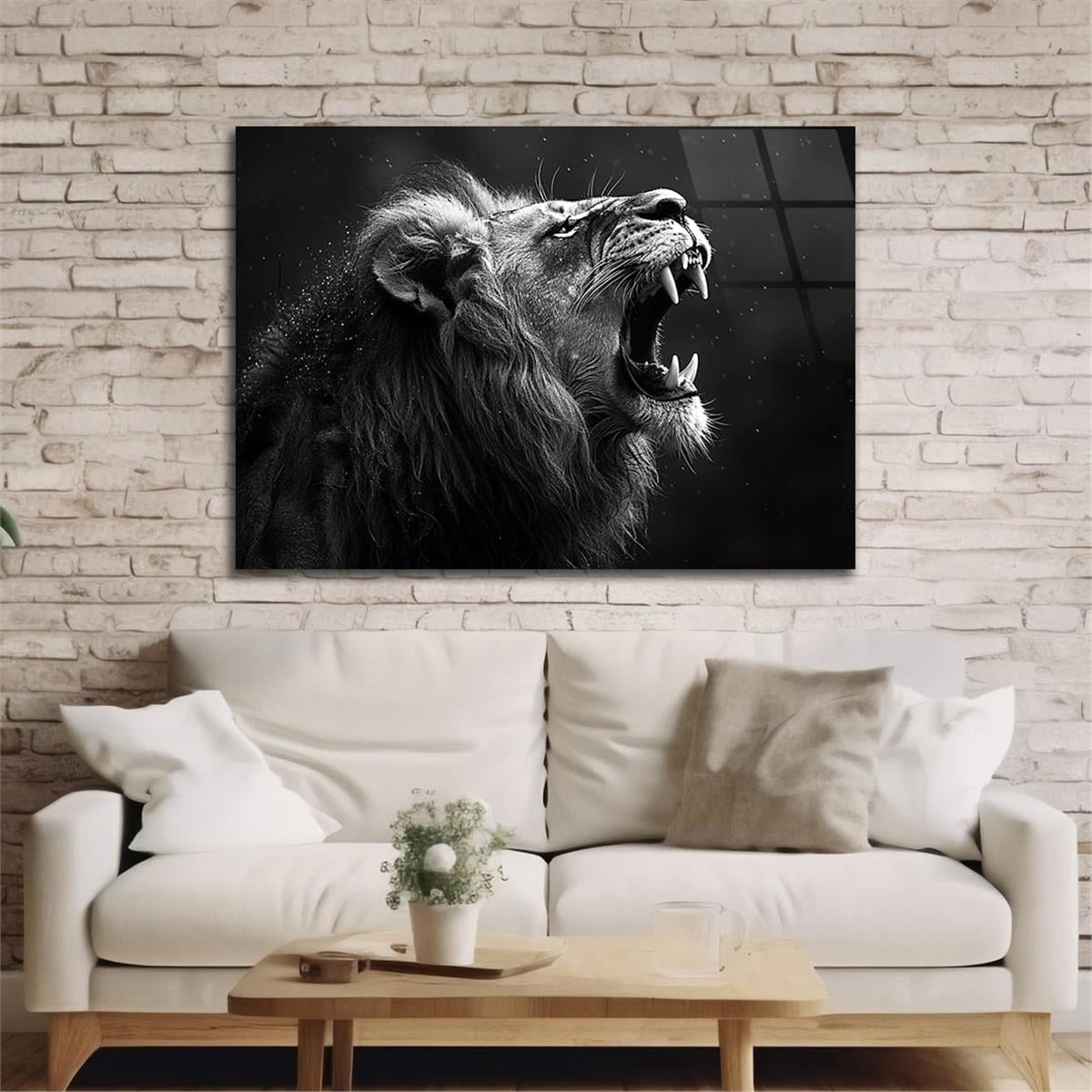 Yatay Doğa Temalı Cam Tablo 479