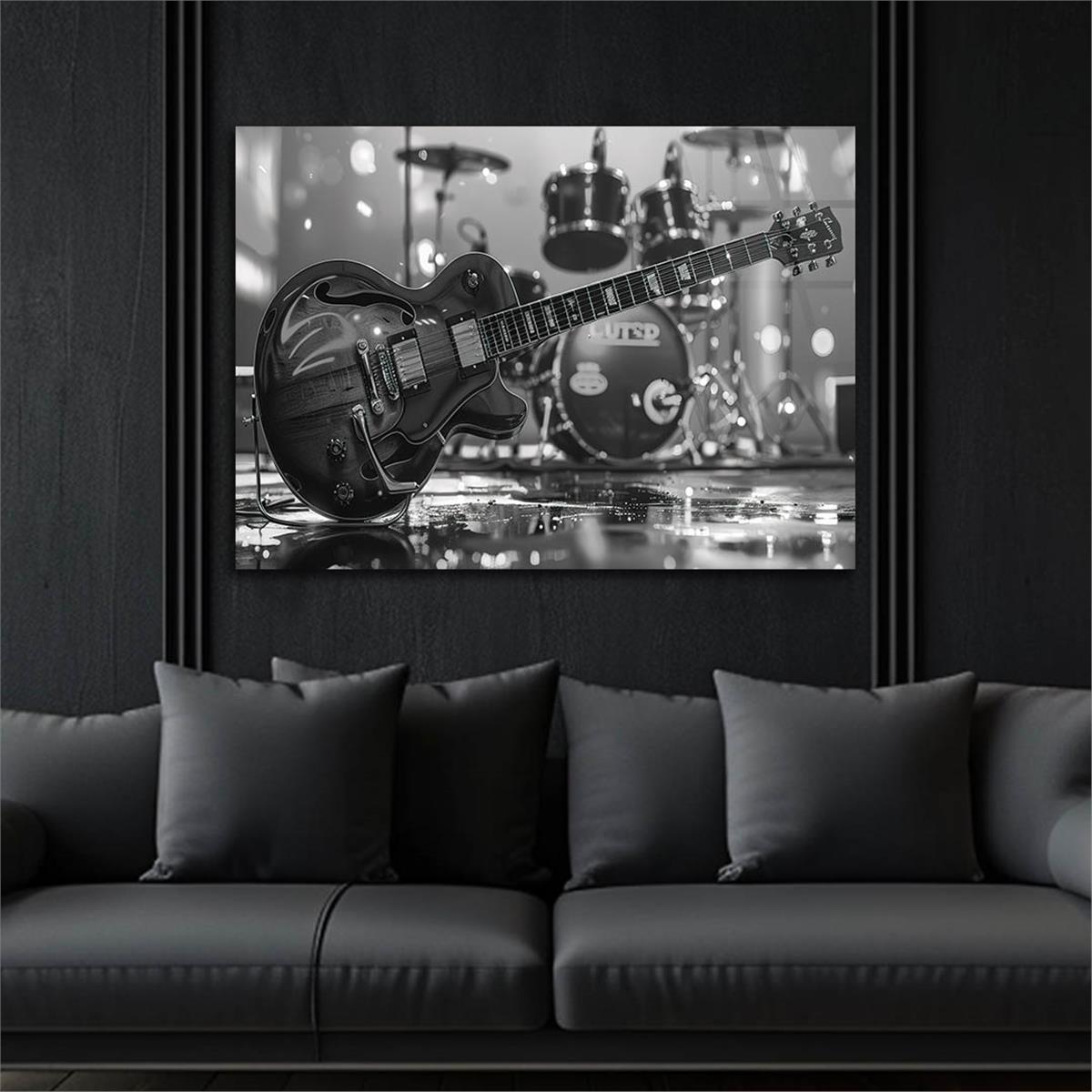 Yatay Sanat Temalı Cam Tablo 588