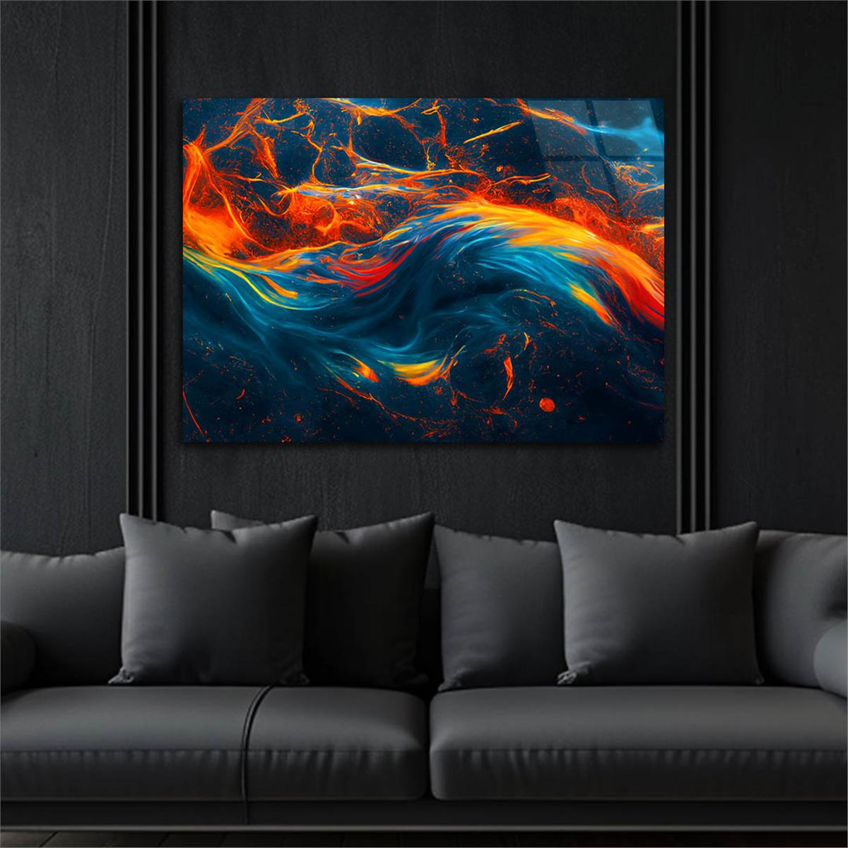 Sanat Temalı Cam Tablo 373