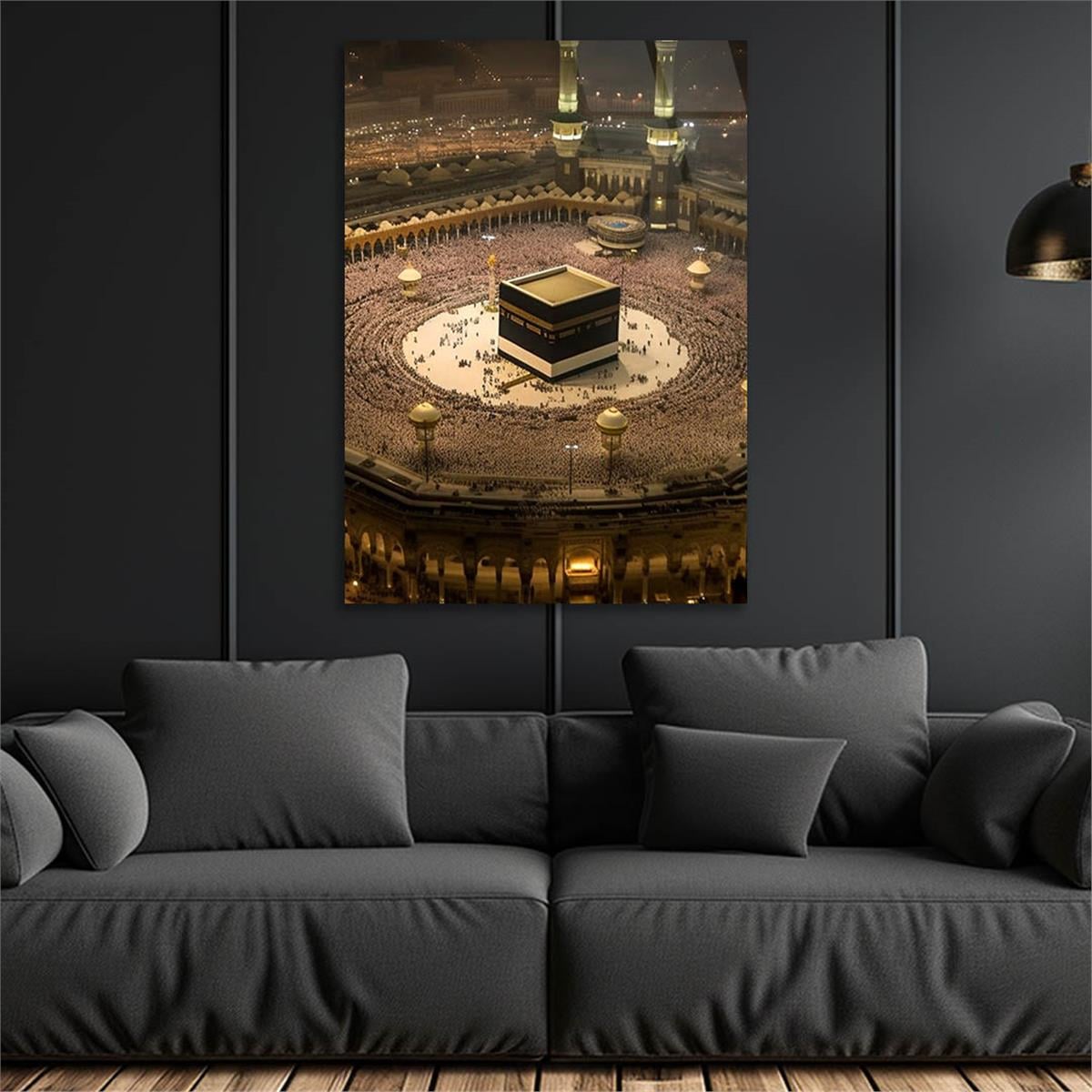 Dikey Dini Temalı Cam Tablo 240