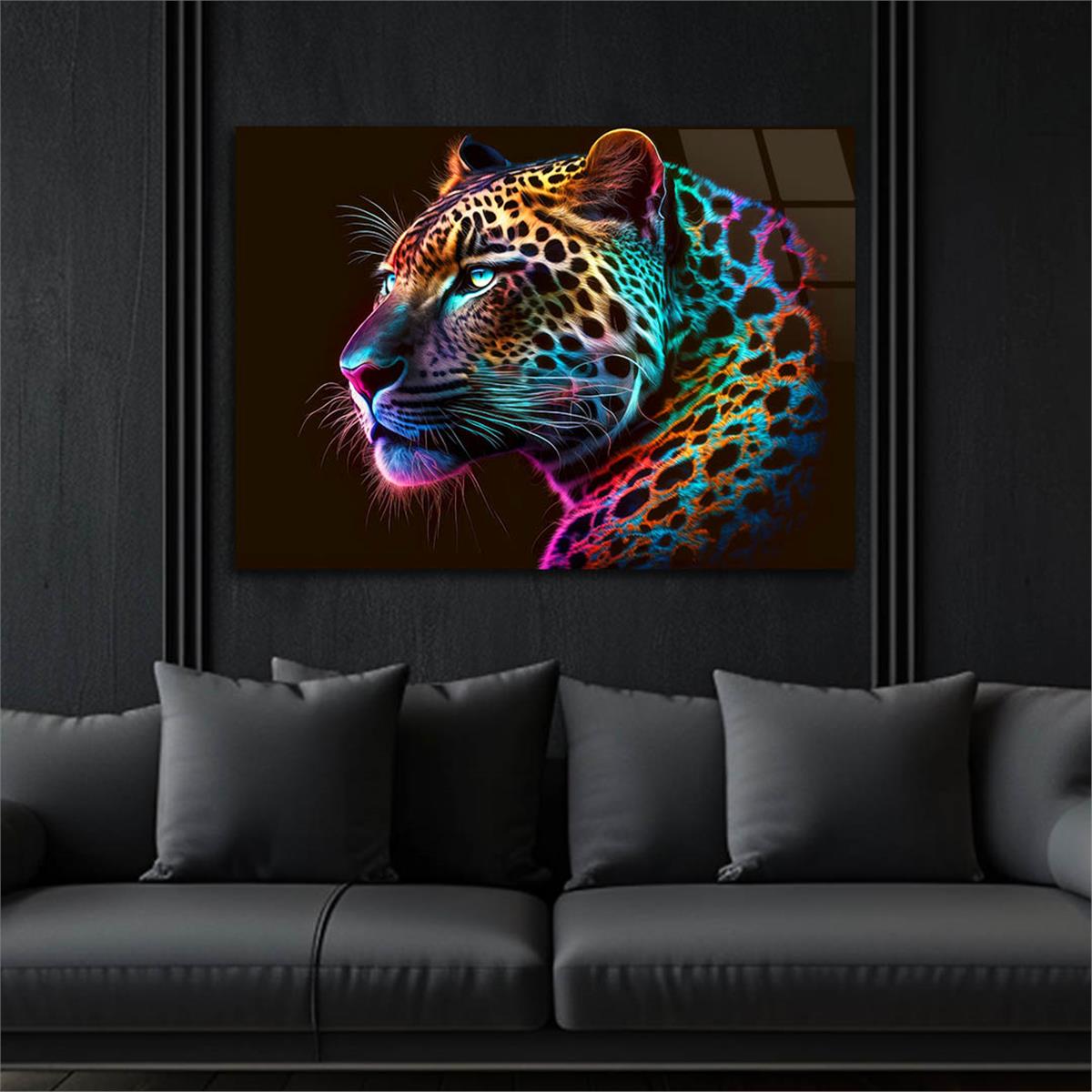 Yatay Doğa Temalı Cam Tablo 552