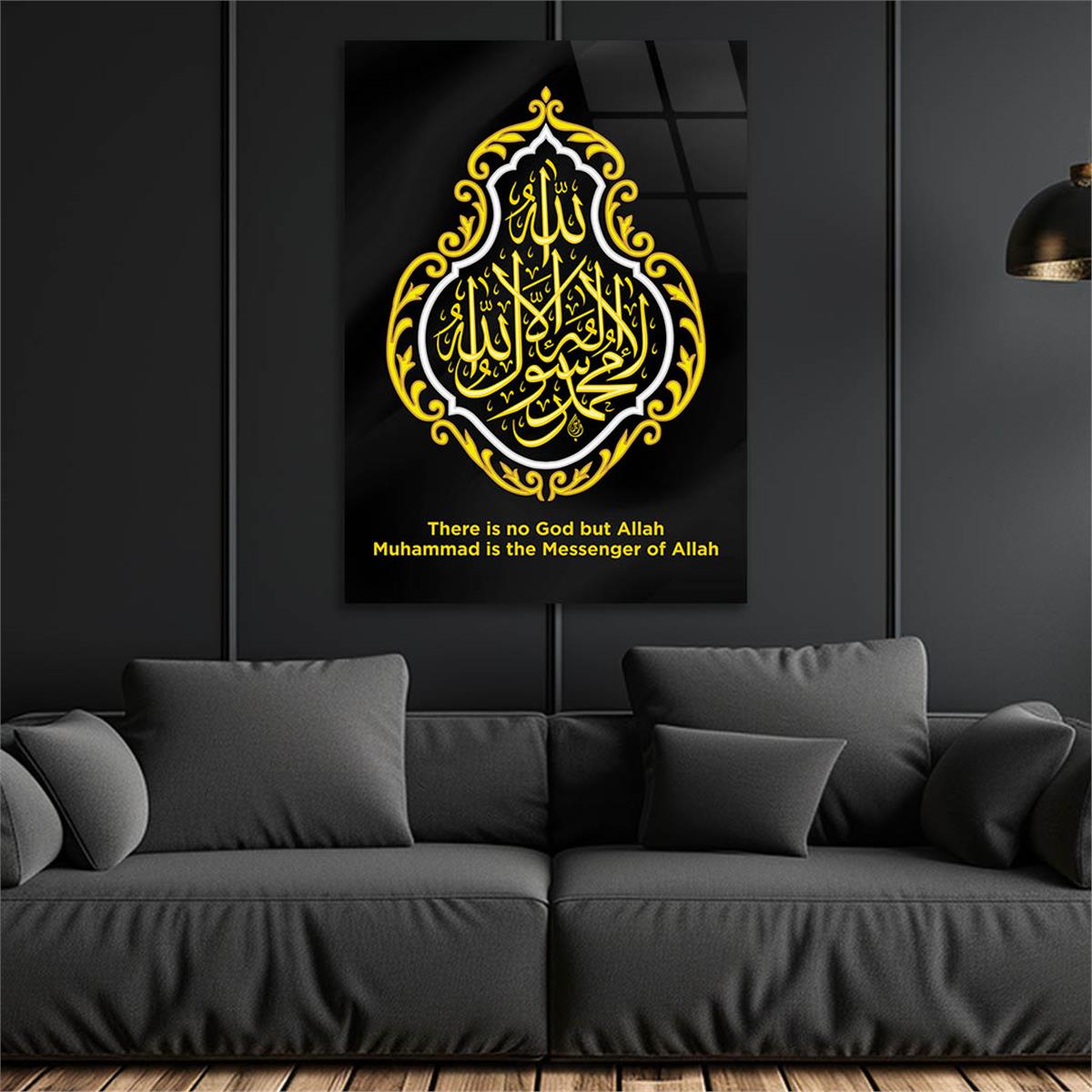 DİNİ TEMALI CAM TABLO