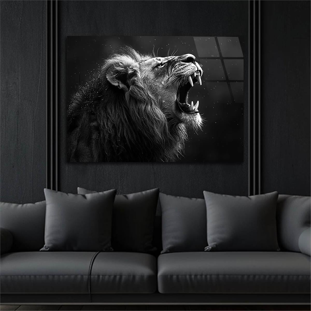 Yatay Doğa Temalı Cam Tablo 479