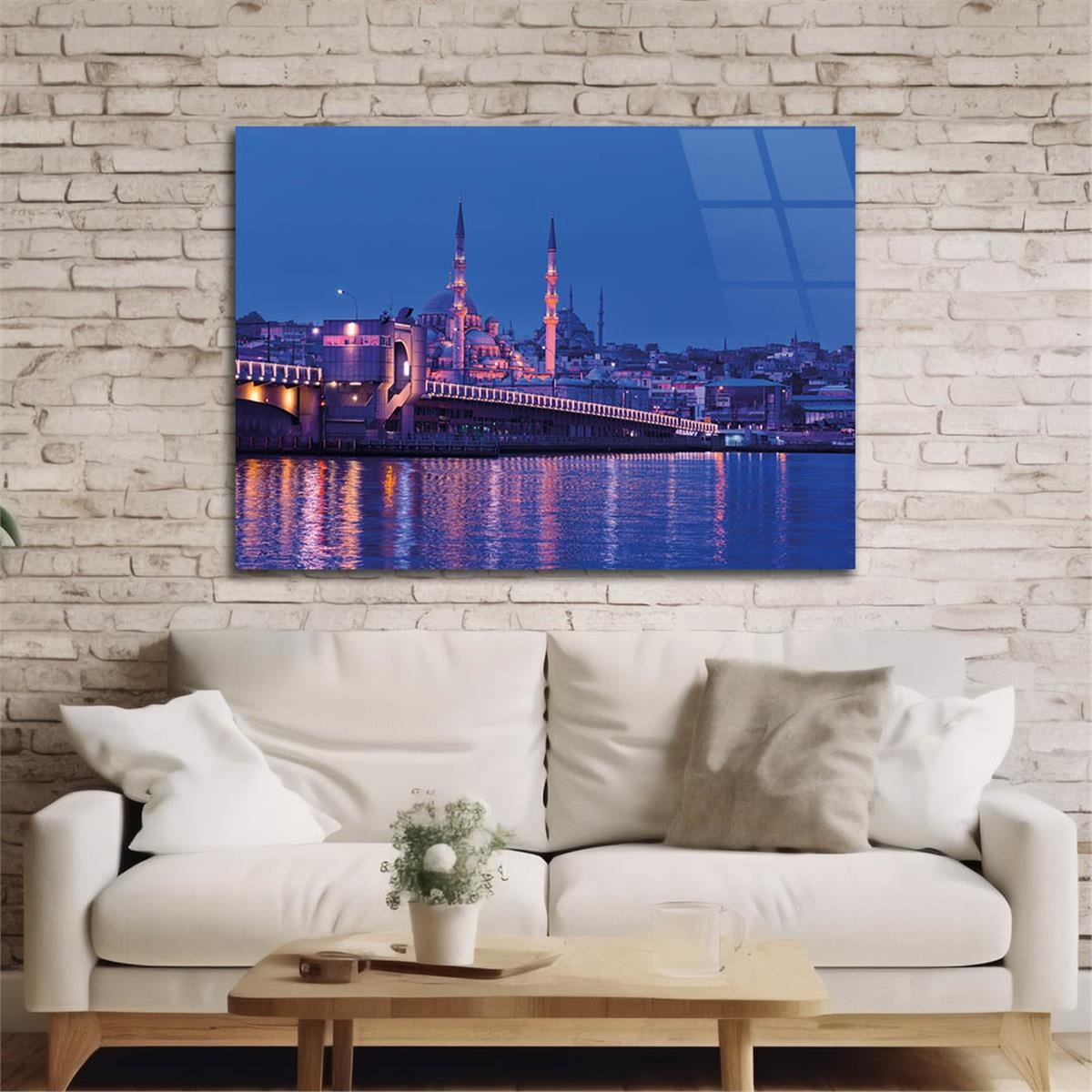 Horizontal Natured-Themed Tempered Glass Wall Art 267