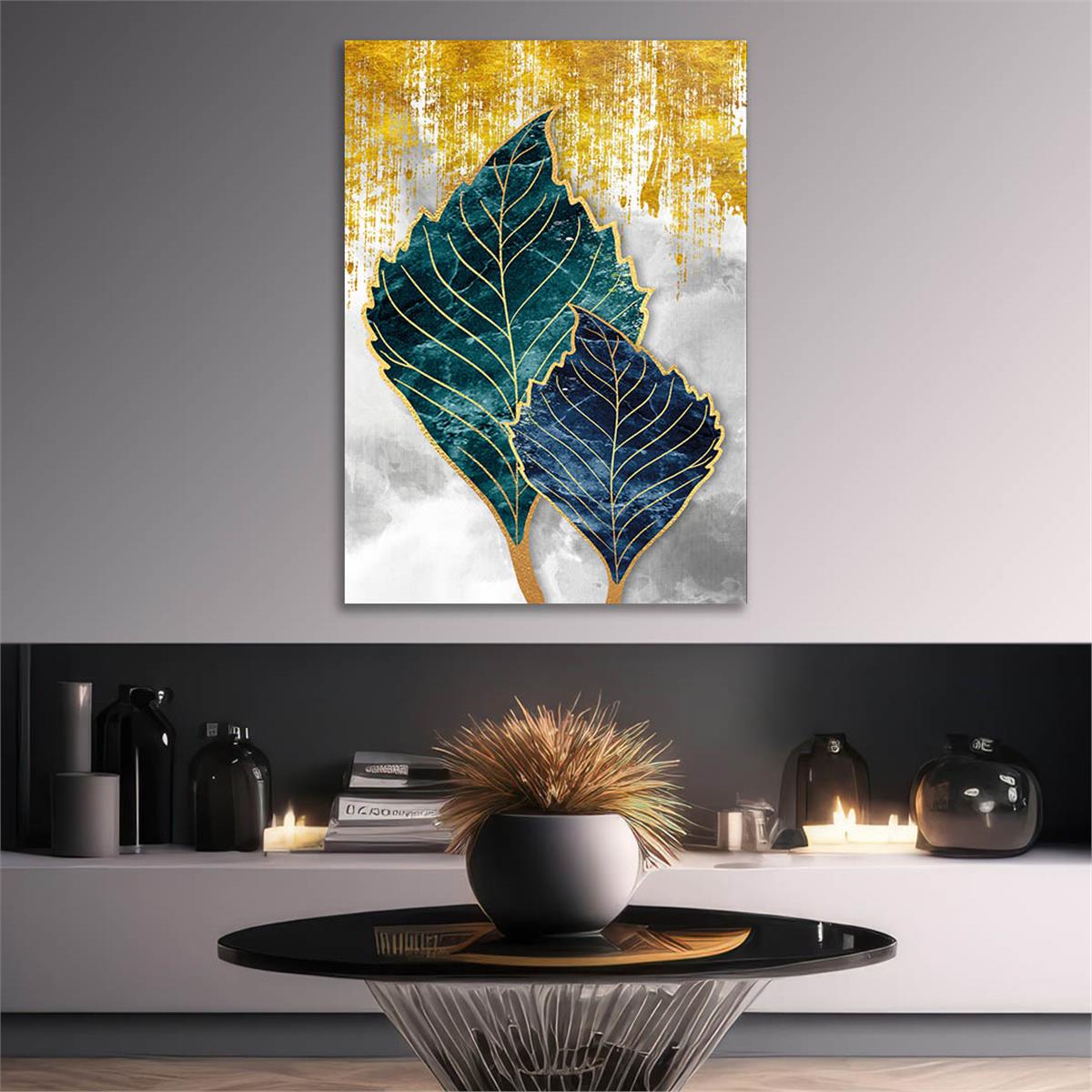 Vertical Tempered Glasss Wall Arts Art-Themed 333