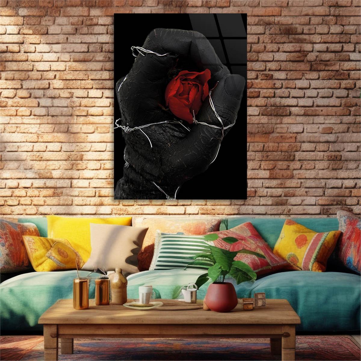 Verticale Gehard Glasschilderij Natuur Thema 121