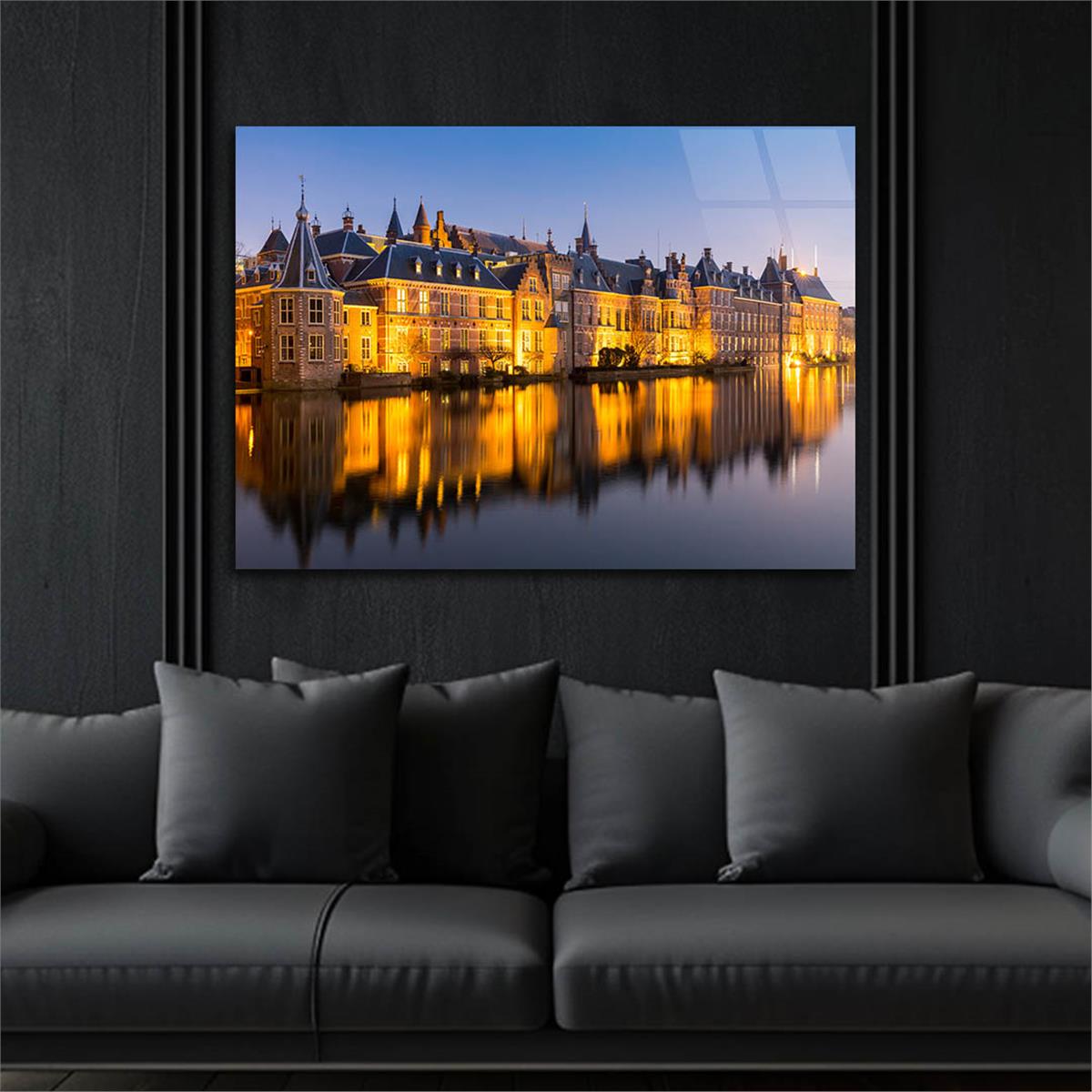 Tempered Glasss Wall Arts Natured-Themed