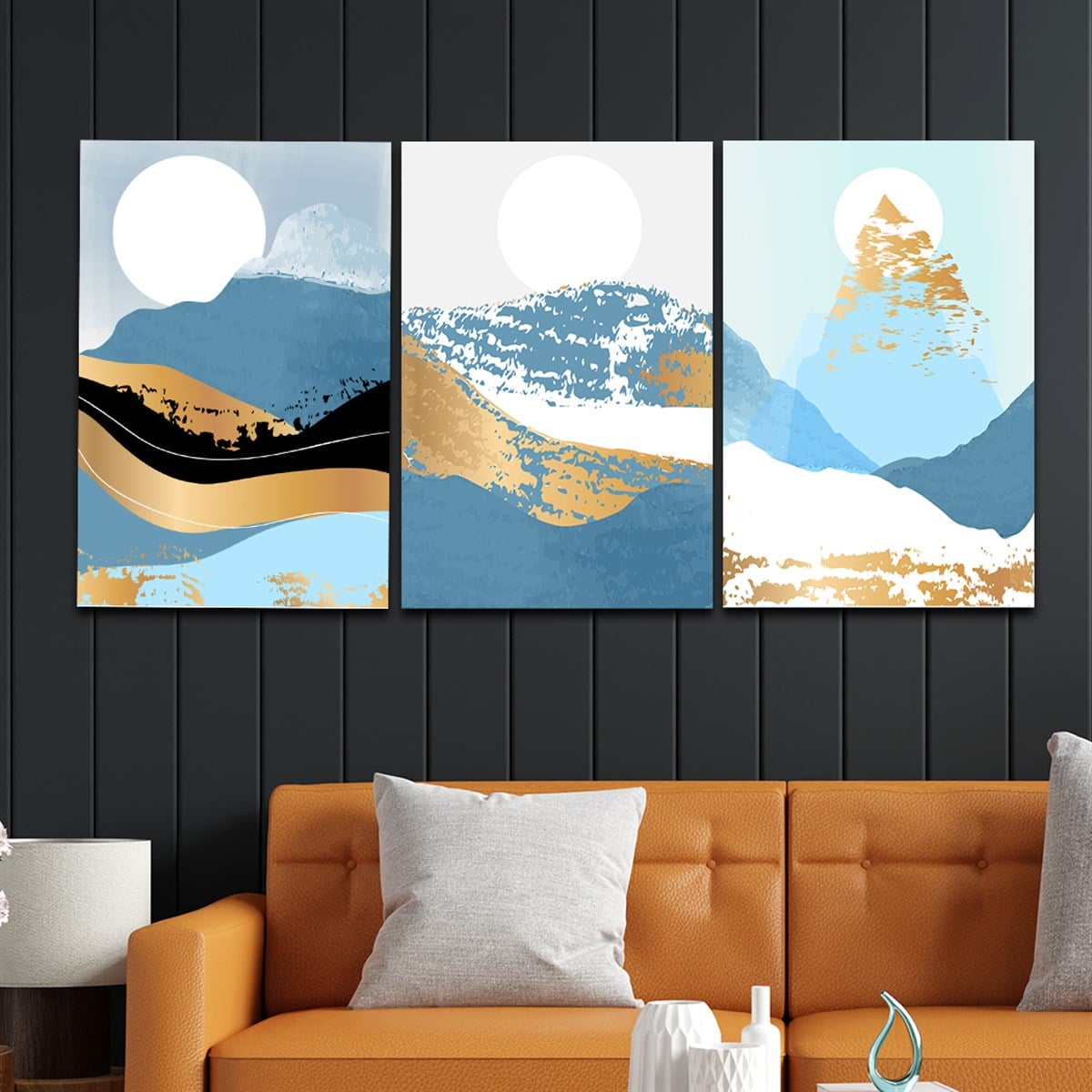 SANAT TEMALI CAM TABLO SETİ