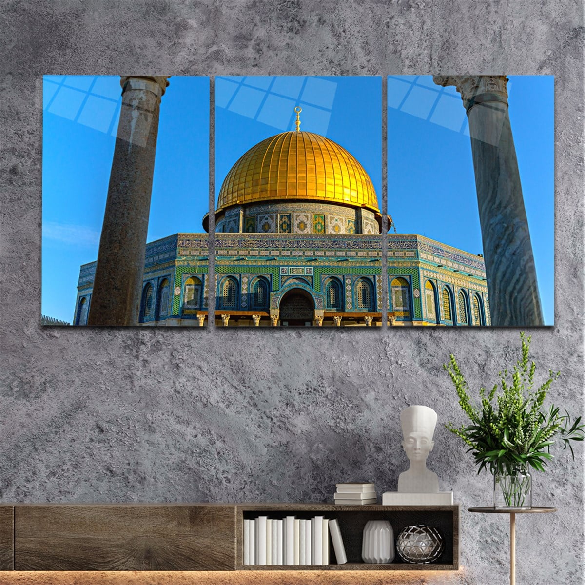 SANAT TEMALI CAM TABLO SETİ