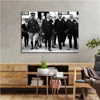 Yatay Vatan Temalı Cam Tablo 154