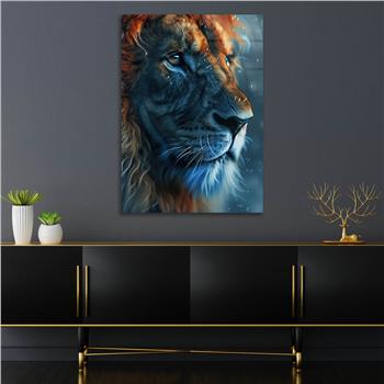 Dikey Doğa Temalı Cam Tablo 358