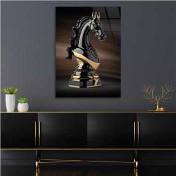 Dikey Sanat Temalı Cam Tablo 328