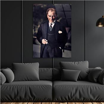 Dikey VatanTemalı Cam Tablo 242