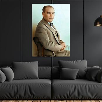 Dikey VatanTemalı Cam Tablo 272