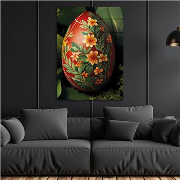 Kunst Thema auf bedrucktem Glas