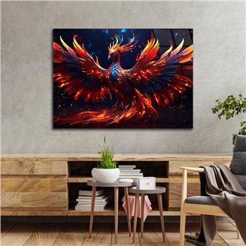 Yatay Sanat Temalı Cam Tablo 586