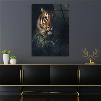 Kunst Thema auf bedrucktem Glas