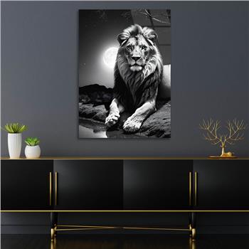 Dikey Doğa Temalı Cam Tablo 347