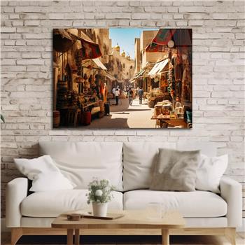 Yatay DoğaTemalı Cam Tablo 411